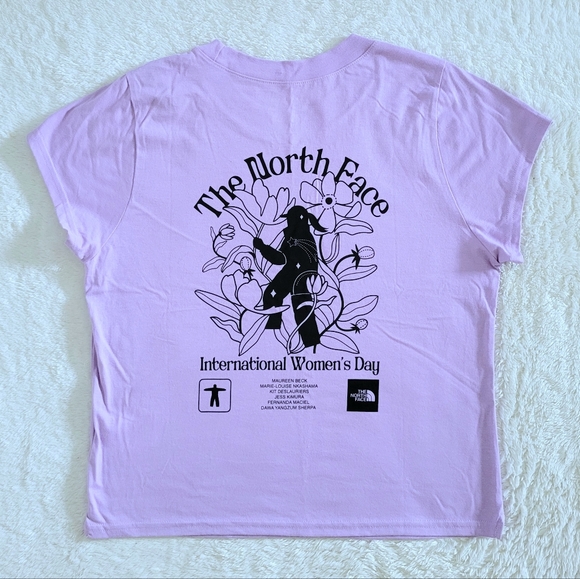 The North Face Tops - The North⬆️ Face👩 "International🌎 Women's♀️ Day" Graphic Tee👕 - NWT